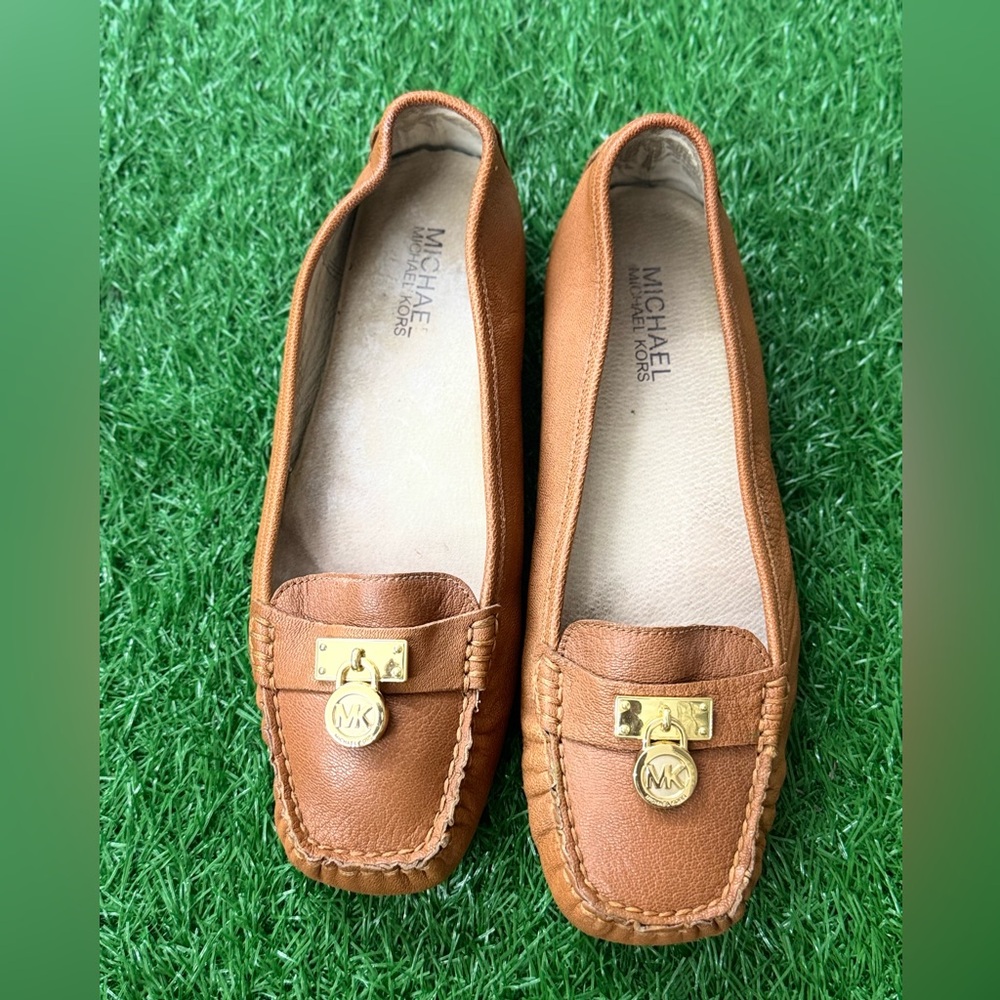 Michael Kors Women's Tan Loafers